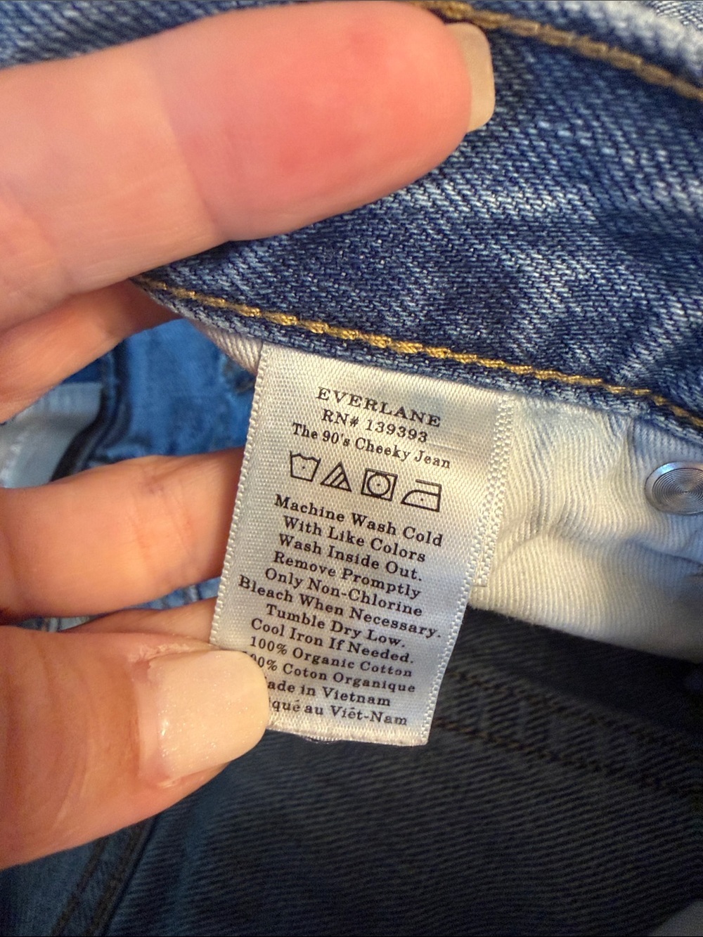 Everlane The 90s Cheeky Jean 26 crop - Picture 6 of 6